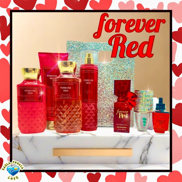 BBW 💋 FOREVER RED 💋 8 pcs body care set